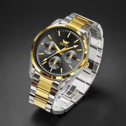 Montre Chronographe Homme – Acier Inoxydable