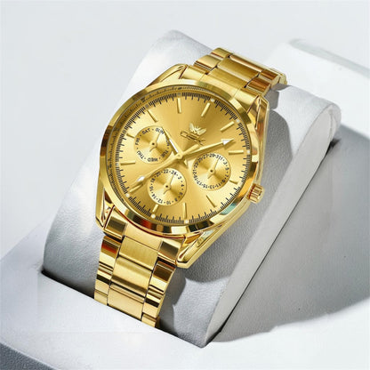 Montre Chronographe Homme – Acier Inoxydable