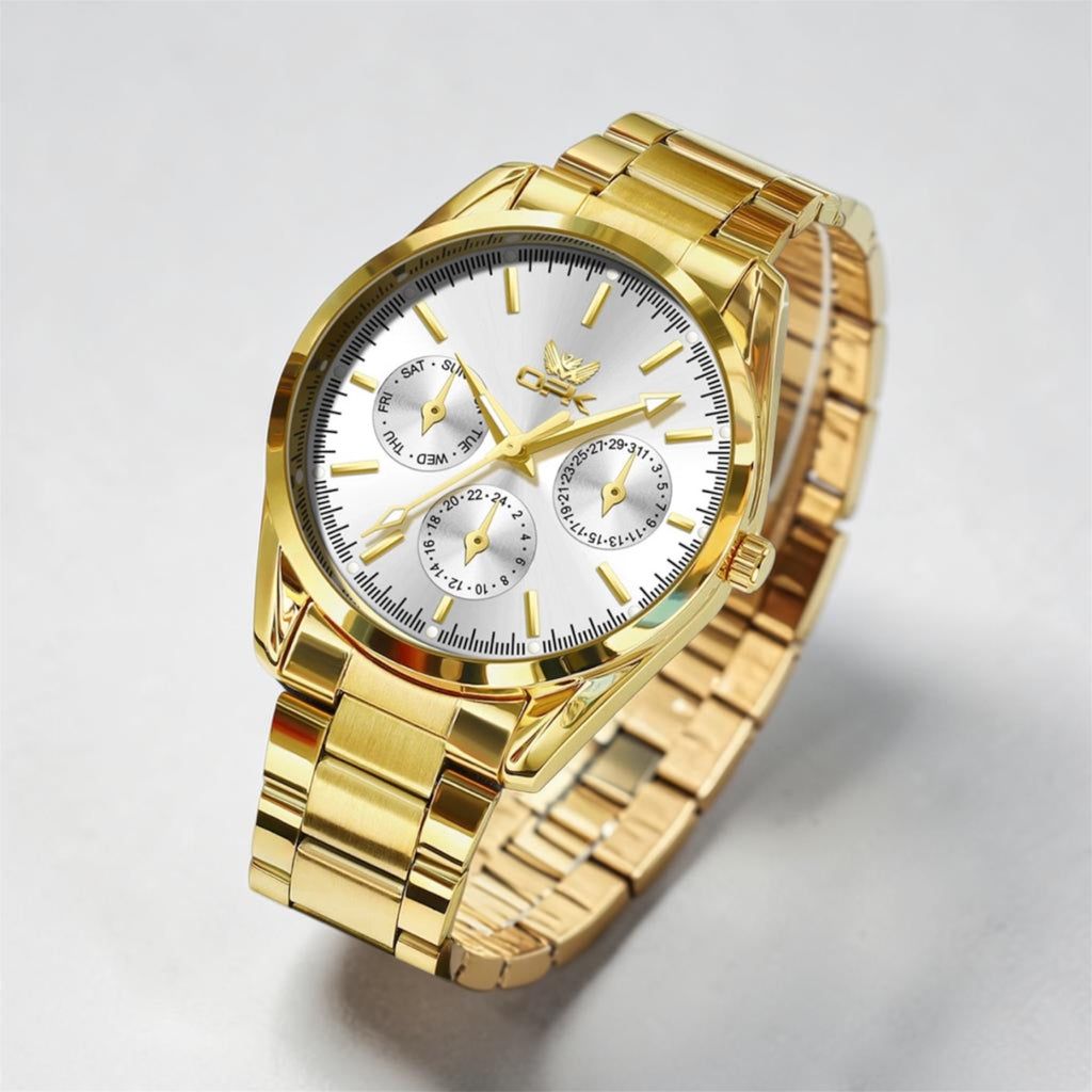 Montre Chronographe Homme – Acier Inoxydable