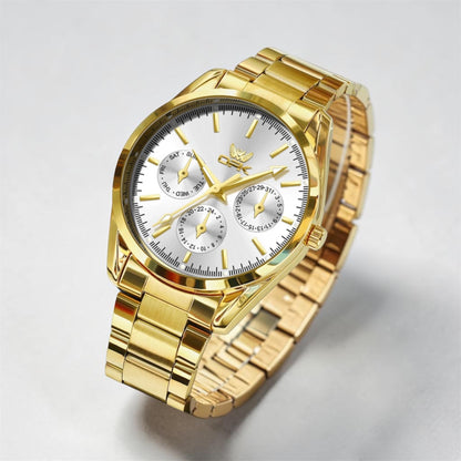Montre Chronographe Homme – Acier Inoxydable